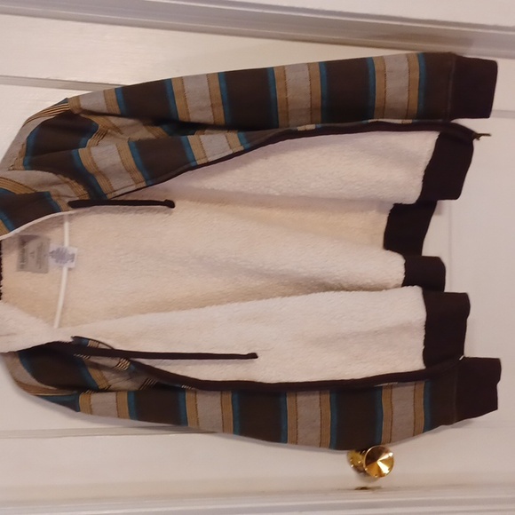 Fleece lined jacket men's size large hooded jacket no boundaries - Picture 4 of 4